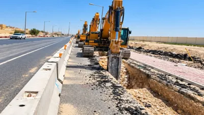 Infrastructure Works in Industrial Area