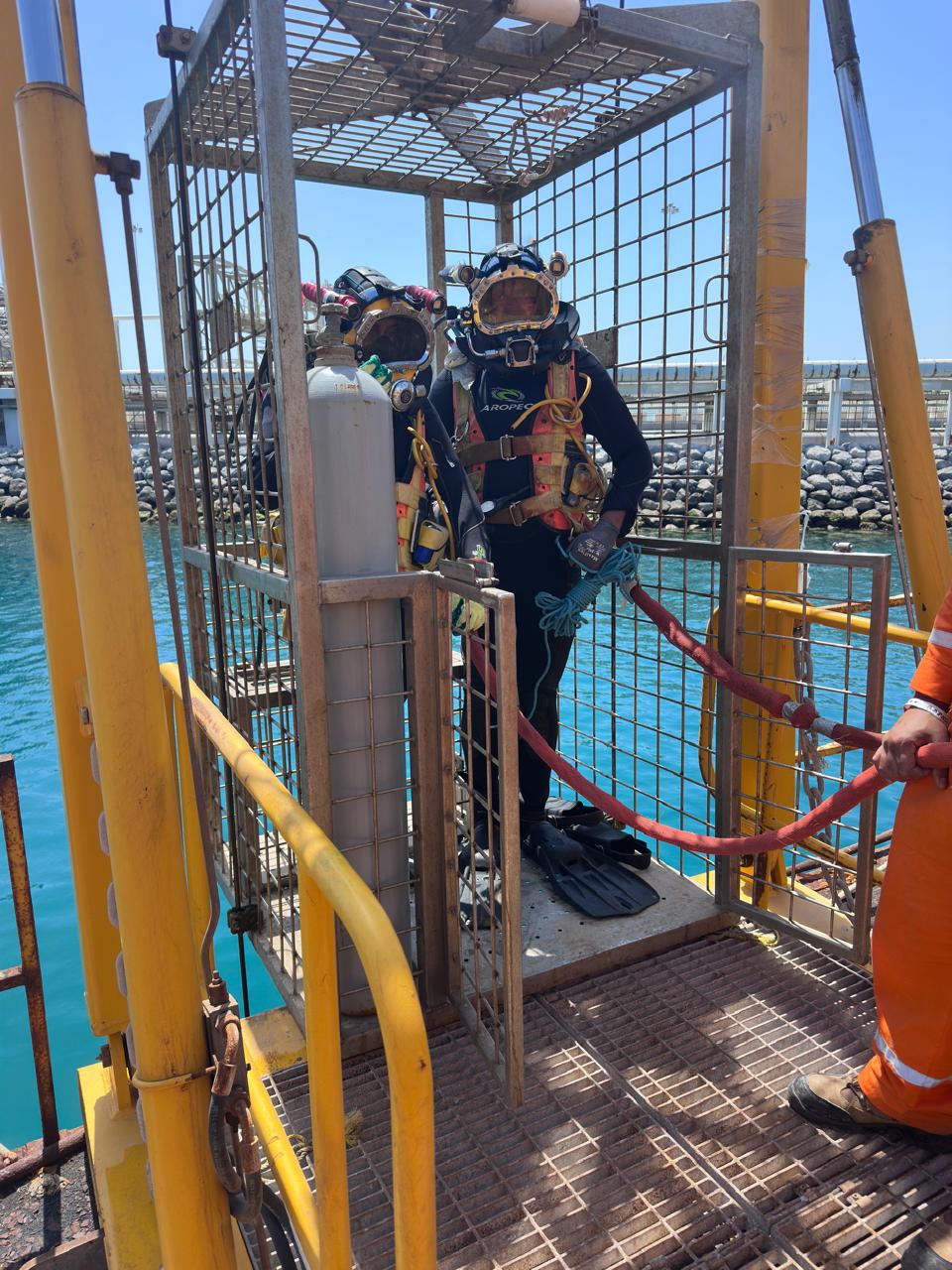 Provide of QE/IMCA Standard Diving Team and Equipment at RLIC